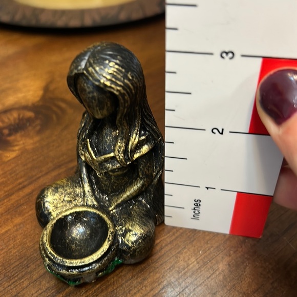 goddess lady crystal sphere holder boho new botique - Picture 9 of 12